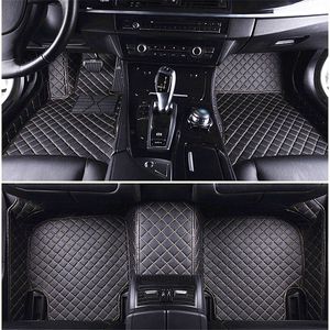 ZHIHUI Custom 5D Leather Waterproof Carpets for AUDI RS6 RS7 4G TT 2 Seats 4 Seats 2008-2017 TTS 2015-2017 Car Mats For AUDI