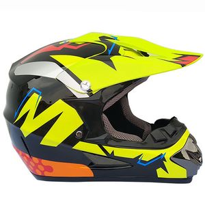 Off-Road Motocross Helmet Capacete Capacetes Aberto Full Face Offroad Atv Cruz Corrida Bicicleta Moto Casque Motor Parts