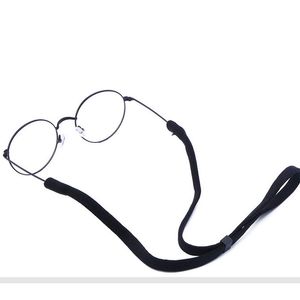 Retro Black Eyeglass Chains Strap Sunglasses Neck String Cord Eyewear Holder Fashion Accessories For Women Men