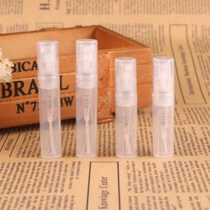 2ml 3ml Plastik Boru Paketleme Mini Taşınabilir Seyahat Doldurulabilir Parfüm Atomizer Şişe Kokusu Pompa Boş Şişe LX1520 Sprey