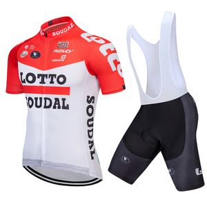 サイクリングジャージセット半袖夏MTBサイクリング服ProチームRopa Ciclismo Jersey and Shorts Gel Pad