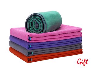 Ręcznik jogi Ręcznik Sportowy Koc Mata Joga Mikrofibra Mata Dane Korek antypoślizgowy Solid Color Yoga Mat SP004