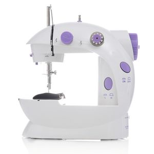 Strona główna Salon Meble Mini Przenośne maszyny ręczne Sew Needlework Cordless Clothing Fabrics Electrec Maszyna do szycia Zestaw 16