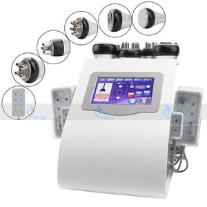 6 in ultrasone cavitatie RF lichaam afslanken machine lipo laser ultrasone gewichtsverlies massager huidverzorging apparaat spa schoonheid apparatuur