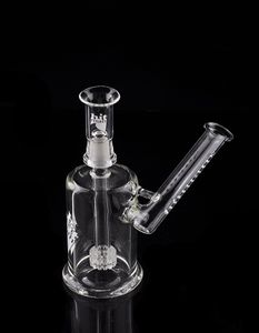 6,8 polegadas Hitman Glass Bong Bubbler Hookahs Mini Pigs de água Piles de água fumam água Bongs Dab Plata