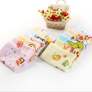 Cotton Gauze Towel INS Baby Bibs Floral Bear Animal Print Square Towel Bandana Infants Saliva Cloth Kids Toddler handkerchief TLZYQ1293