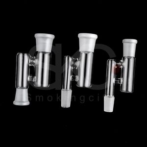 Nowy Glass Reclaim Catcher Adapter 14 mm 18 mm żeński szklany adaptera Recerager Asif Catcher dla Rig Oil Quartz Banger Dab Rig Bongs