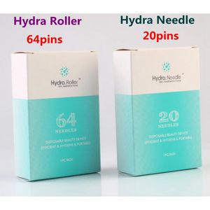 Automatic Hydra Needle 20 pins Roller 64 bottle Aqua Titanium MicroNeedle Mesotherapy dermaroller Skin Care System dermastamp