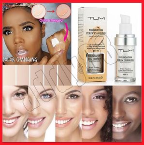 NEU Face Makeup TLM Liquid Foundation Farbwechsel den ganzen Tag makellos 30 ml Verändern Sie Ihren Hautton durch das Mischen von Concealer