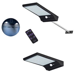 InnoGear Solar Gutter Luzes Arandelas de Parede com Poste de Montagem Ao Ar Livre Sensor de Movimento Do Detector de Luz de Iluminação de Segurança para Celeiro Porch Garagem