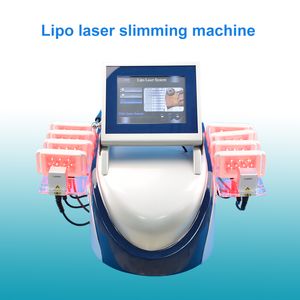 650nm 10 Paddles Lipolaser Slimming Machine Diode Lipo Laser Body Slim med CE-godkännande