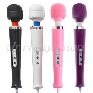 10 geschwindigkeit Zauberstab Motor Massage Fuß Kopf Ganzkörper Power Massage Vibrator EU Stecker Pflege Werkzeug Drop Schiff