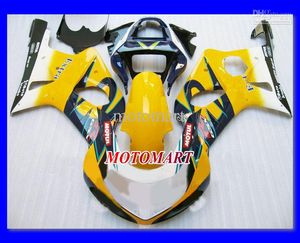 ABS yellow Fairing KIT for SUZUKI GSXR1000 00 01 02 GSXR 1000 GSX R1000 K2 2000 2001 2002 Fairings set