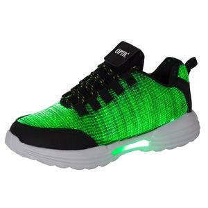 LED Trainers Noite Running Shoes Moda colorida Shoe Luminous Sneakers Homens Mulheres Led envio Vendidos Gota