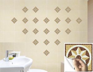 Oda Duş Odası Çini Zemin duvar Etiketler 3d Çapraz Sticker Özgünlük Su geçirmez Kara Yardımları Taşı Can Aşınma dayanıklı