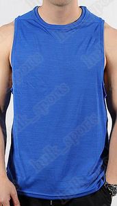 Sommar mens ärmlös sportvästar män lös T-shirt Ungdom Bomull Running Vest Trend Kläder Bottom Outsidse Wear Comfortable