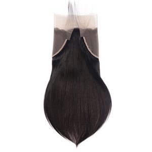 Brasilianisches reines Haar, 13 x 6, mit Spitzenverschluss, glattes Echthaar, 13 x 6 Fronten, vorgezupft von Ohr zu Ohr