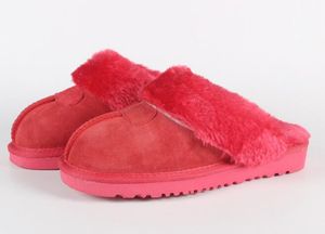 Pantofole di cotone caldo di alta qualità Pantofole da uomo e da donna Stivali corti Stivali da donna Stivali da neve Designer Pantofole di cotone per interni taglia 34-45