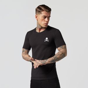 2019ss mens designer t shirts short sleeve men brand clothing fashion embroidery skull men t-shirt male top quality cotton top tees