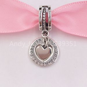 Andy Jewel Authentic 925 Sterling Silver Perlen Charms Passpiten Pandora Style Juwely Bracelets Halskette 714