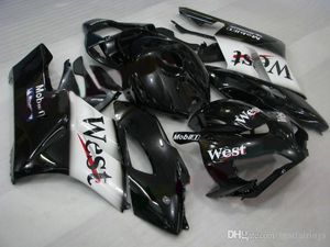 Fairings de Molde de Injeção para Honda CBR1000RR 2004 2005 Black White Feeding Kit CBR 1000 RR 04 05 RT55