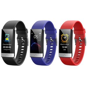 V19 Smart Bracelet Heart Rate Blood Pressure Oxygen Sleep Monitoring Bluetooth Fitness Tracker Large Screen Smart Watch