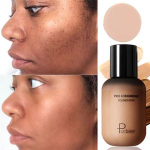 Marca Pudaier 40 Cores Caudalie Serum Líquido Base Base Maquiagem Nourish Face Foundation Eye Círculos Escuros Contorno Marca de Maquiagem Cosméticos