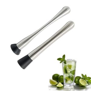 Cocktail Muddler Stainless Steel Ice Broke Bar Mixer Barware Mojito Cocktail DIY Drink Fruit Crushed Bar Tool