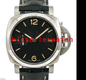 Męskie zegarki luksusowe męskie zegarek sportowy ruch mechaniczny Top Skórzowy pasek ze stali nierdzewnej Case328t