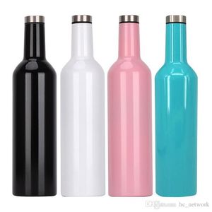 25oz Wine Bottle Double Wall Vacuum Insulated Wine Glasses with Leak Proof Lid Beer Mugs Travel Water Bottle