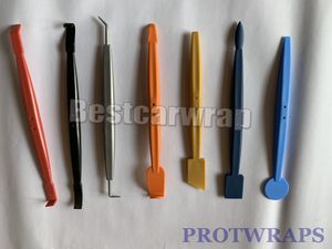 1 Set / Lot Edge Finish Magnicy Sweegee Araçlar Kiti Araba Sarma Mıknatıslar Sıyırıcı Aracı Ücretsiz Kargo