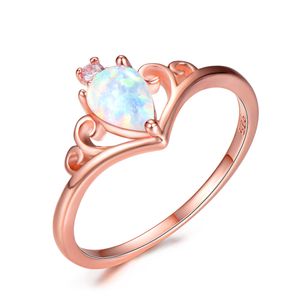 Luckyshine Mix Renk 5 Adet / grup Toptan Yeni Beyaz Mavi Mor Yangın Opal Taş 925 Gümüş Yüzük Kadın Düğün Yüzük Takı hediye