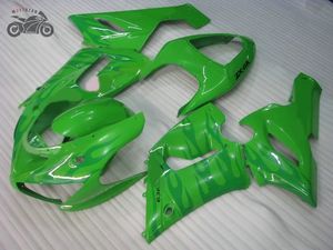 Crea il tuo kit di carenature personalizzate per Kawasaki 2005 2006 ZX6R Ninja ZX636 ZX 6R 05 06 ZX-6R parti di carenatura cinese sport verde