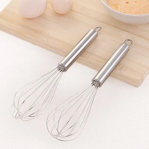 8/10/12 Zoll Edelstahl Schneebesen Handcreme Schneebesen Mixer Küche Eier Creme Werkzeuge Rührbesen Backen Mehl Mixer Batidor De Huevos De Acero Inoxidable