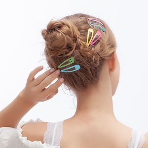 100pcs 3cm mix colors small Clips lovely Hairgrips Hairpin Baby Girls Kids Gifts Hair Accessories base