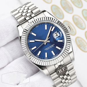 Saphir Kristall Jubiläumsfrauen Luxus Damen Männer Herren Designer DateJust KF Mechanische Automatische Bewegung Uhr Armbanduhren Mode Uhren