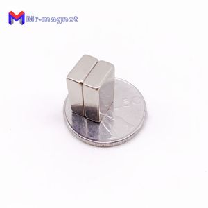 Imães Nova promoção 20 pcs 20x15x8 mm Super forte terra rara ímã de permanente poderoso bloco ímãs de neodímio frigorífico 20158