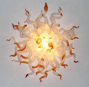Varma bollar 100% munnen blåst lampor borosilikat / murano glas konst stil dekorativ hängande ljuskrona lampa