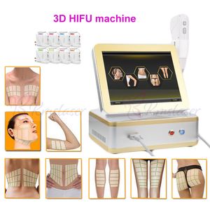 Faltenentfernung Gesichtshautpflegemaschine 3D Hifu tragbare Maschine 2018 neue 3D Hifu Heimgebrauch Anti-Aging