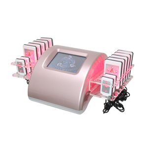 Высокое качество Новейшая распродажа Zerona Лазерная машина для похудения Профессиональная двойная диода Lipo Laser 650nm Липолязер 10 + 4 лазерные подушки