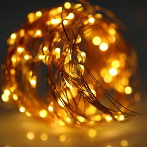 5 м 50 светодиодов медного провода фея свет строки 2A с батарейным питанием для рождественских праздников украшения фестиваля
