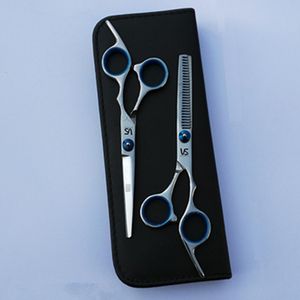 DHL GRATIS 6.0INCH Professionell skärning Saxar Hair Saxar för Barbers, Right Shears God kvalitet, 1 st