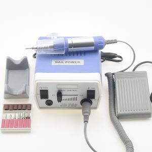 35W 30000rpm電動ネイルドリルネイル機器マニキュア工作機械のペディキュアアクリルの製粉ネイルアートドリルペンの機械セットJD700