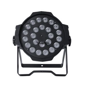 2 adet 24x15w 5in1 led par teneke par ışık rgbaw led 15w par 64 DMX led