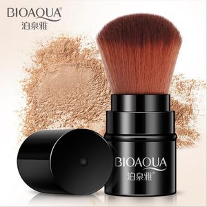 BIOAQUA Telescopic Brush Powder Brush Makeup Tool Mini Retractable Foundation Makeup Powder Blush Beauty Brush Travel Cosmetic