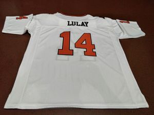 Özel Erkekler Gençlik kadınlar Vintage M.Ö. Lionss # 14 Travis Lulay # 33 Andrew Harris Futbol Jersey boyutu s-4XL veya özel herhangi bir ad veya numara forması