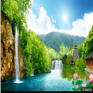 wallpaper for walls d for living room Landscape wallpapers painting on landscape wall