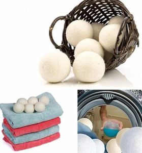Wool Dryer Balls Premium Reusable Natural Fabric Softener 2.75inch Static Reduces Helps Dry Clothes in Laundry Quicker