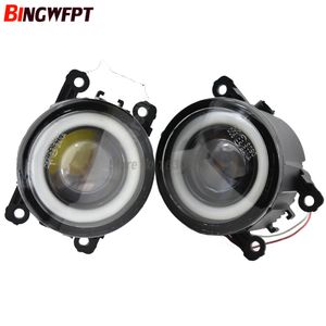 2pcs/pair (Left+Right) Angel Eye car-styling Fog Lamps LED Lights For Nissan Frontier 2005-2015 (2011-2015 must have metal bumper)