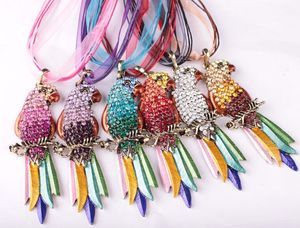 Wholesale vintage antique jewelry for sale - Group buy Necklace for Women Luxury Jewelry Colourful elegant Enamel Crystal Necklace Vintage Gothic Antique Long Animal Pendant Sweater Necklace